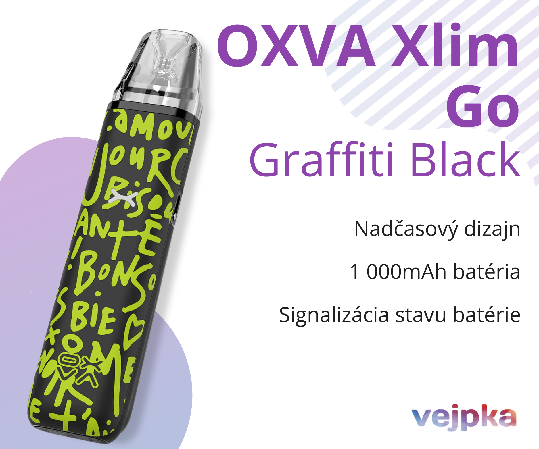 OXVA Xlim Go Black - úvodná foto (2)